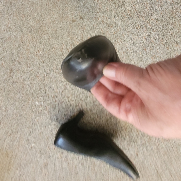 Easy Spirit navy blue leather comfort pumps - Picture 4 of 6